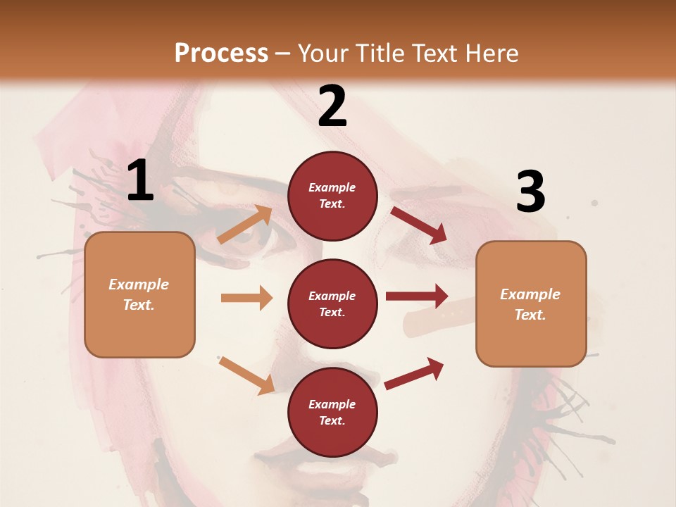 Shape Beautiful Beautiful Woman PowerPoint Template