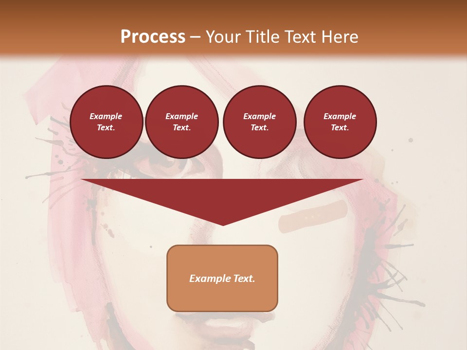 Shape Beautiful Beautiful Woman PowerPoint Template