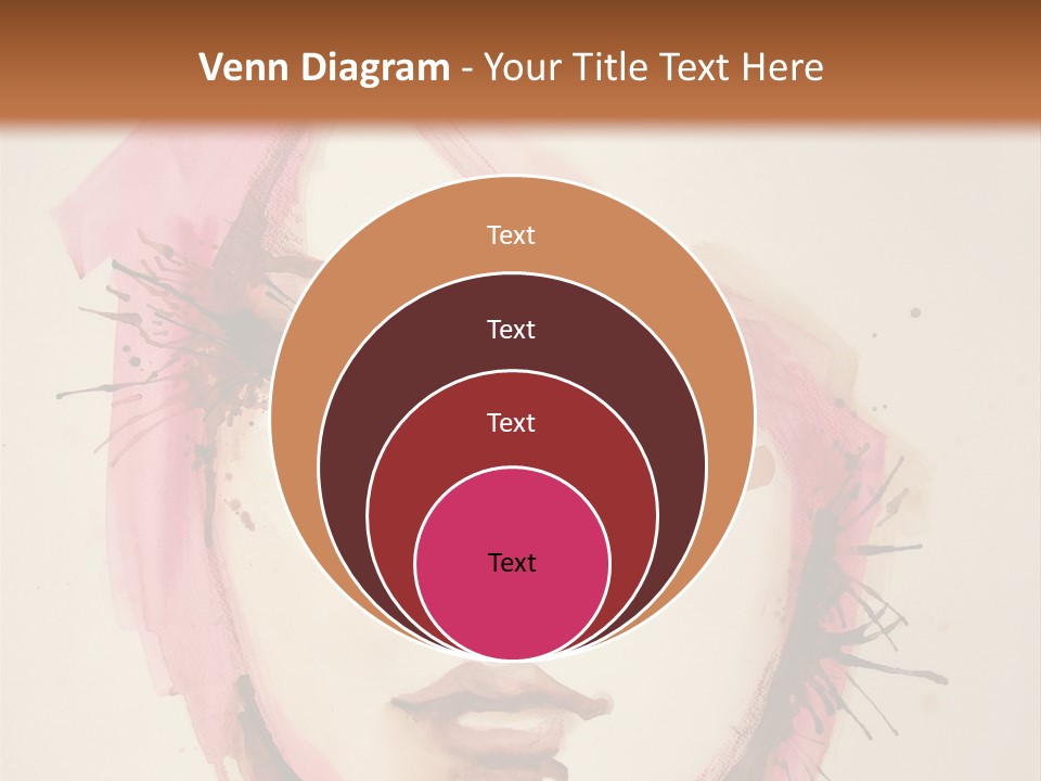 Shape Beautiful Beautiful Woman PowerPoint Template