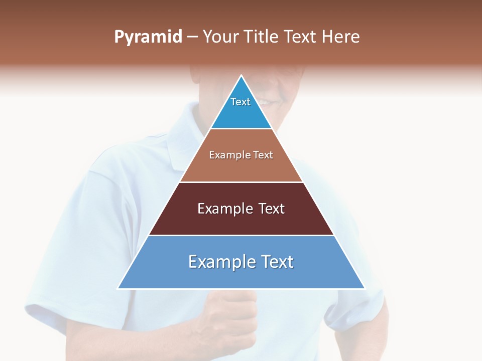 Active Hair Blue PowerPoint Template