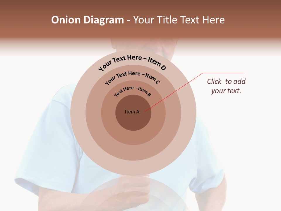 Active Hair Blue PowerPoint Template