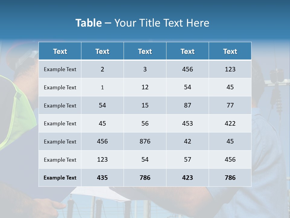 Power Handsome Smiling PowerPoint Template