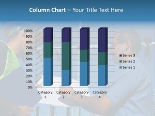 Power Handsome Smiling PowerPoint Template