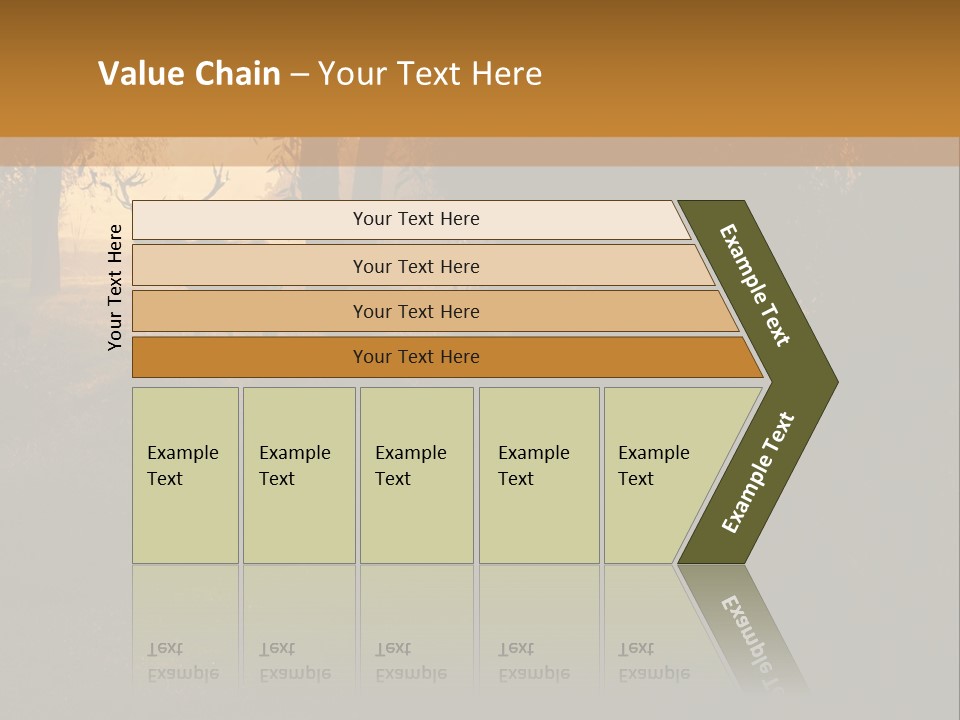 A Deer Standing In The Middle Of A Forest PowerPoint Template