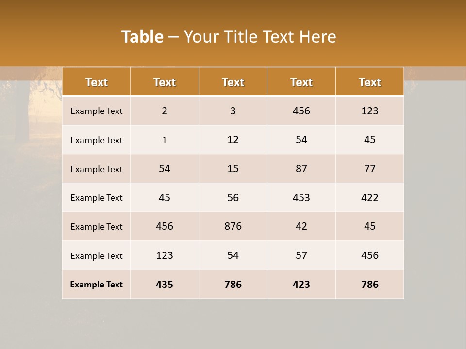 A Deer Standing In The Middle Of A Forest PowerPoint Template