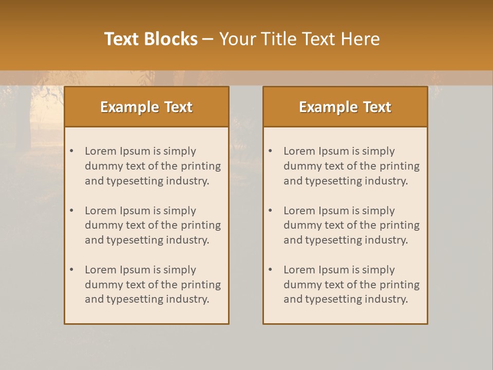 A Deer Standing In The Middle Of A Forest PowerPoint Template