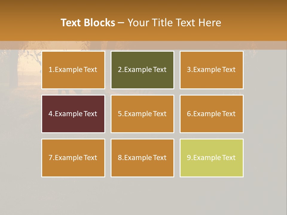 A Deer Standing In The Middle Of A Forest PowerPoint Template