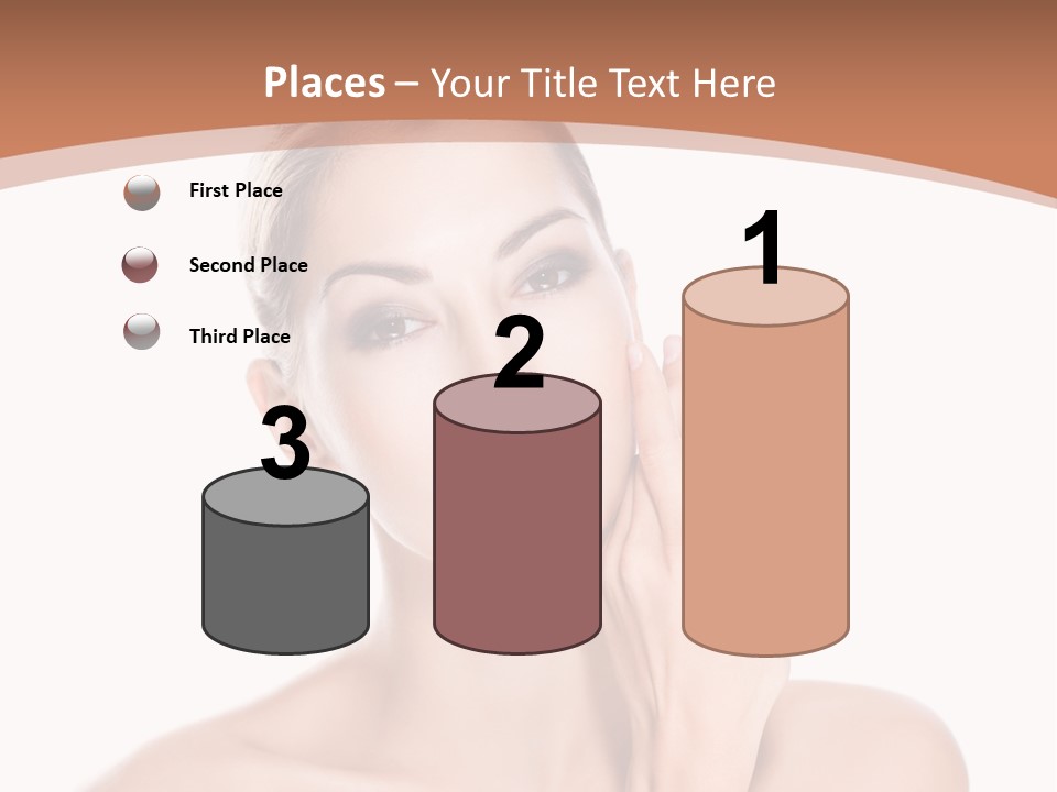 Dark Background Huge Elephant PowerPoint Template