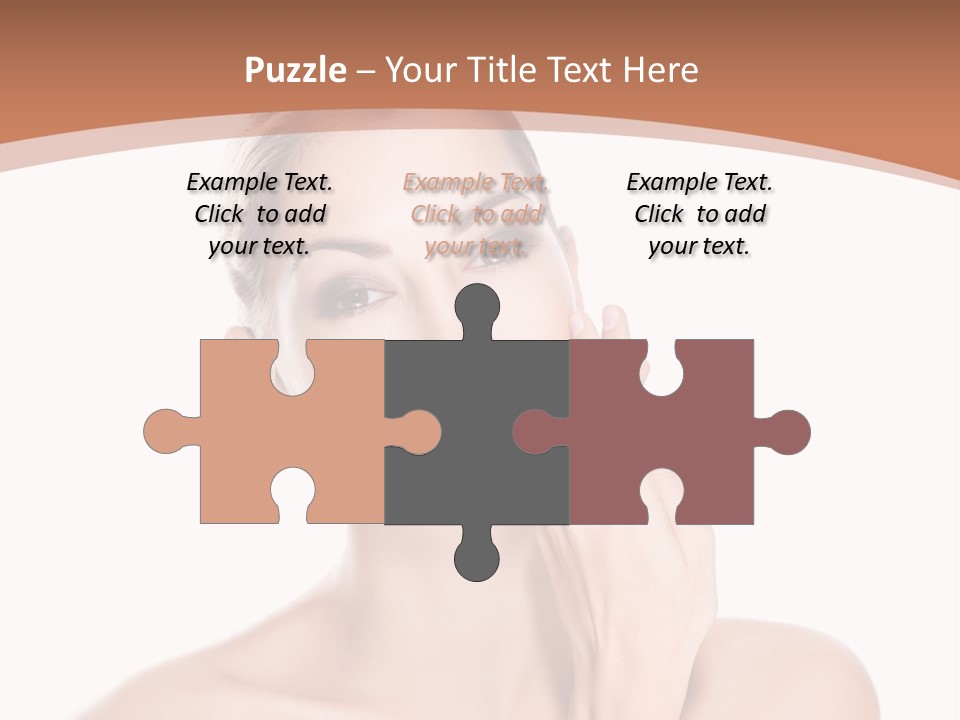 Dark Background Huge Elephant PowerPoint Template