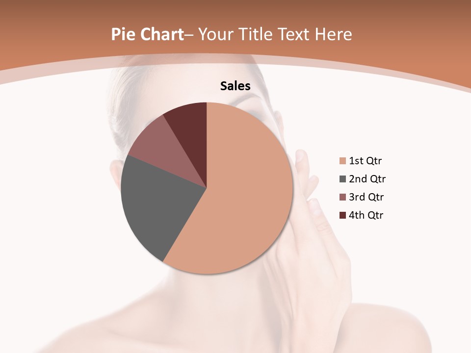 Dark Background Huge Elephant PowerPoint Template