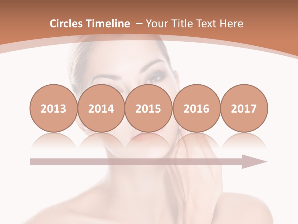 Dark Background Huge Elephant PowerPoint Template