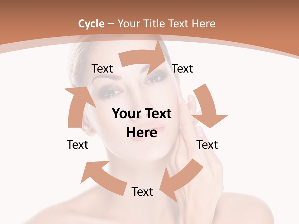 Dark Background Huge Elephant PowerPoint Template