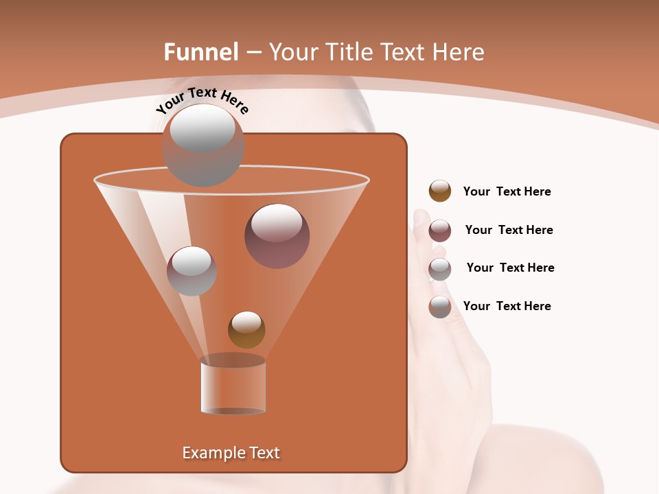 Dark Background Huge Elephant PowerPoint Template