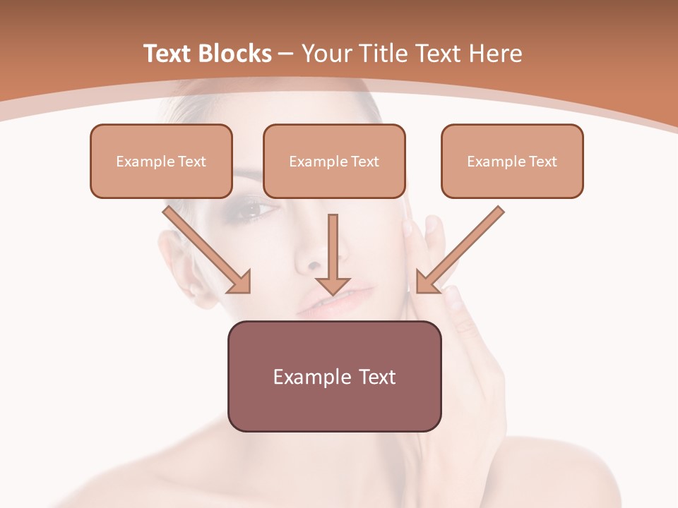 Dark Background Huge Elephant PowerPoint Template