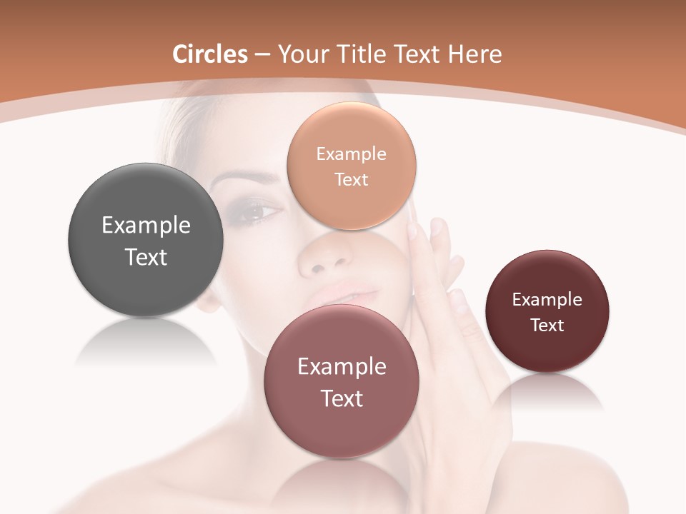 Dark Background Huge Elephant PowerPoint Template