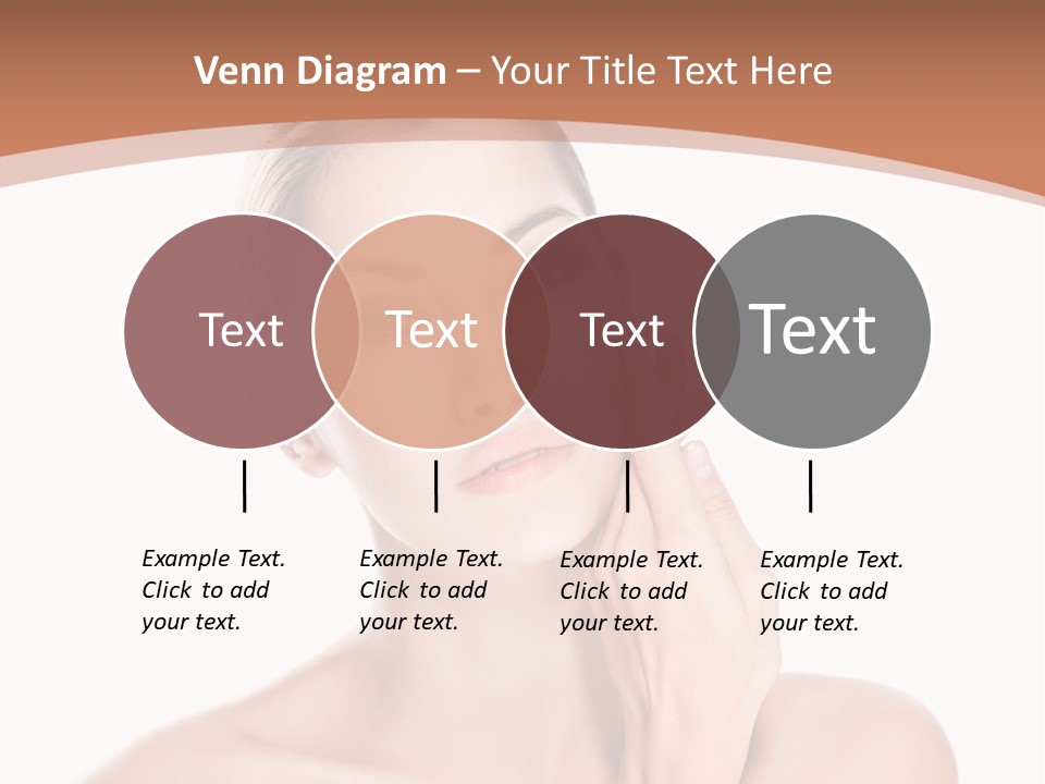 Dark Background Huge Elephant PowerPoint Template