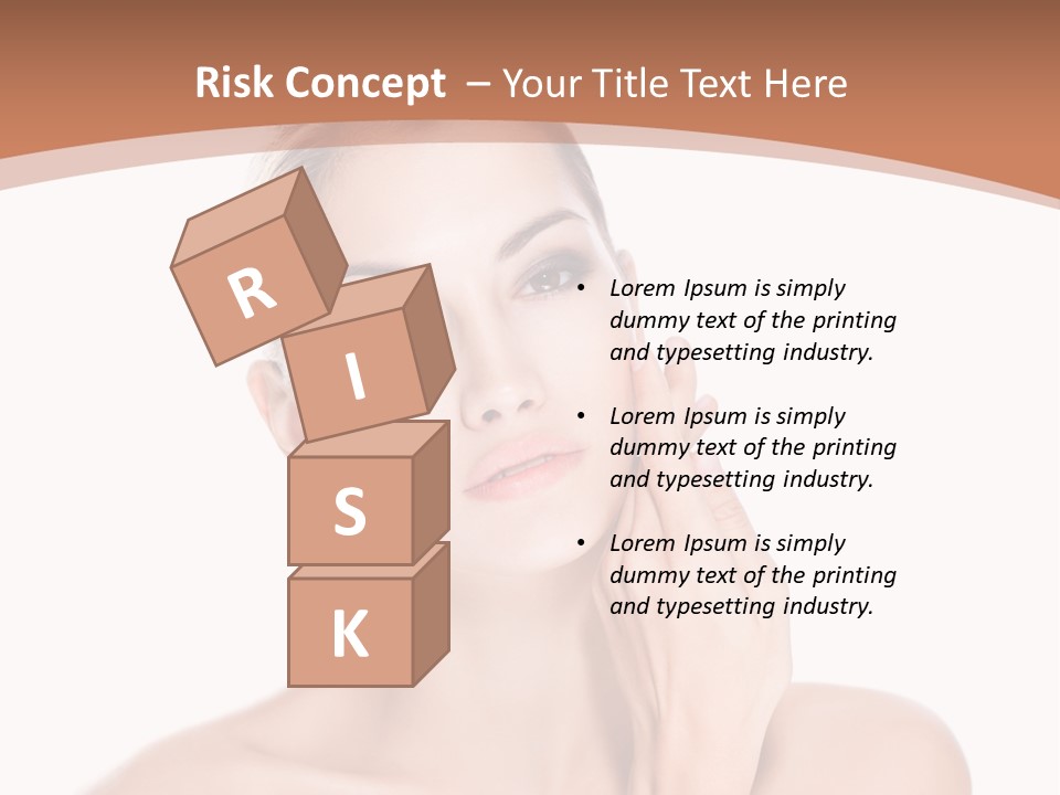 Dark Background Huge Elephant PowerPoint Template