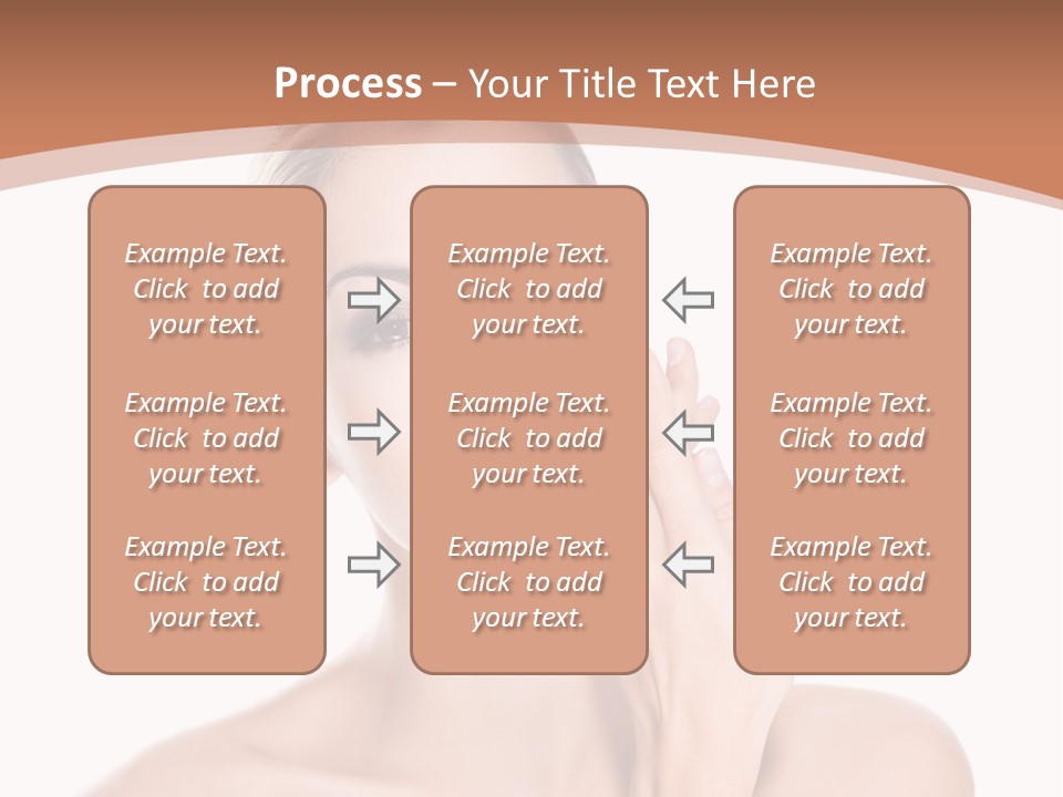 Dark Background Huge Elephant PowerPoint Template