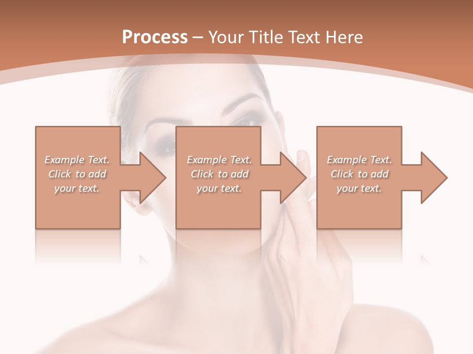 Dark Background Huge Elephant PowerPoint Template