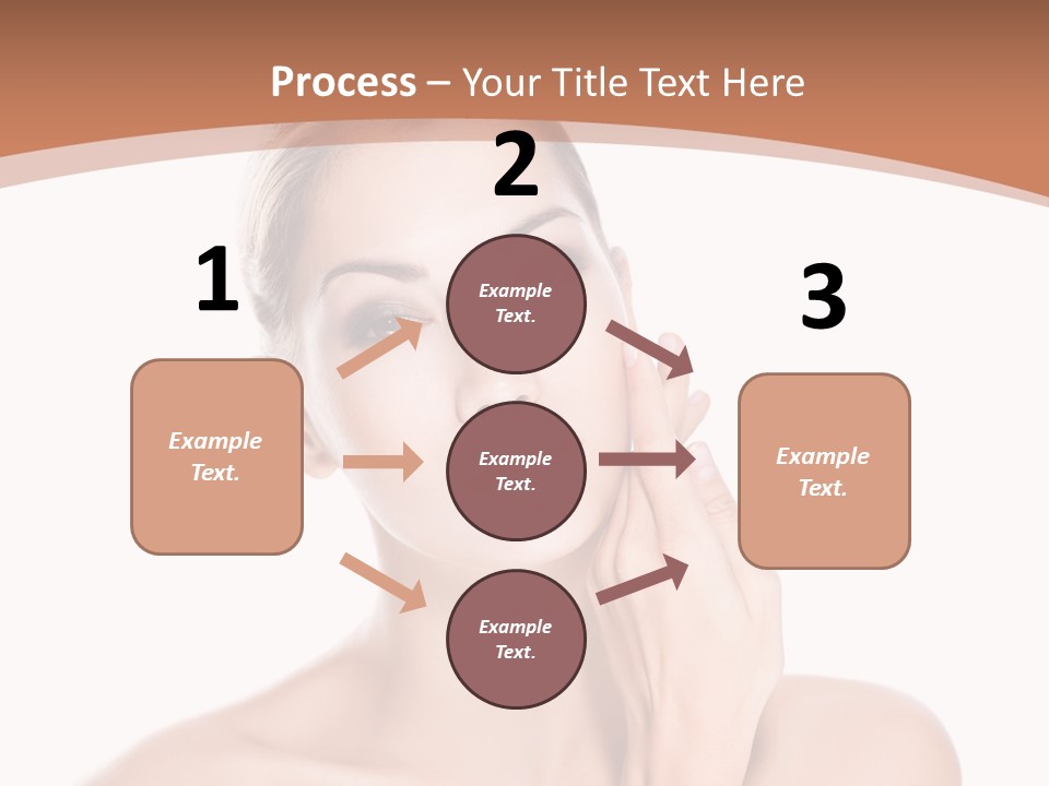 Dark Background Huge Elephant PowerPoint Template