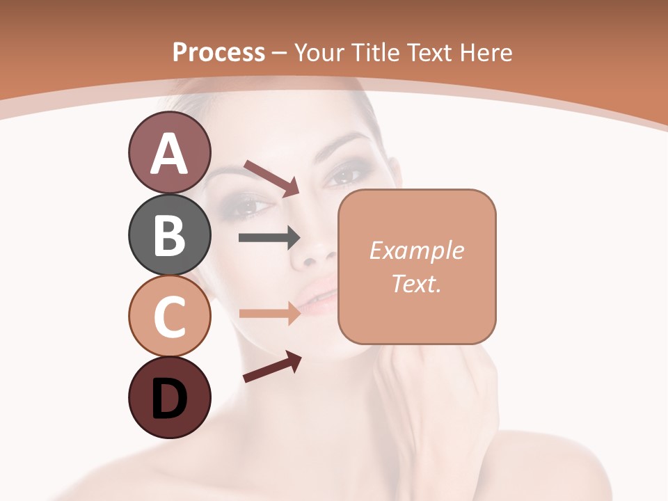 Dark Background Huge Elephant PowerPoint Template