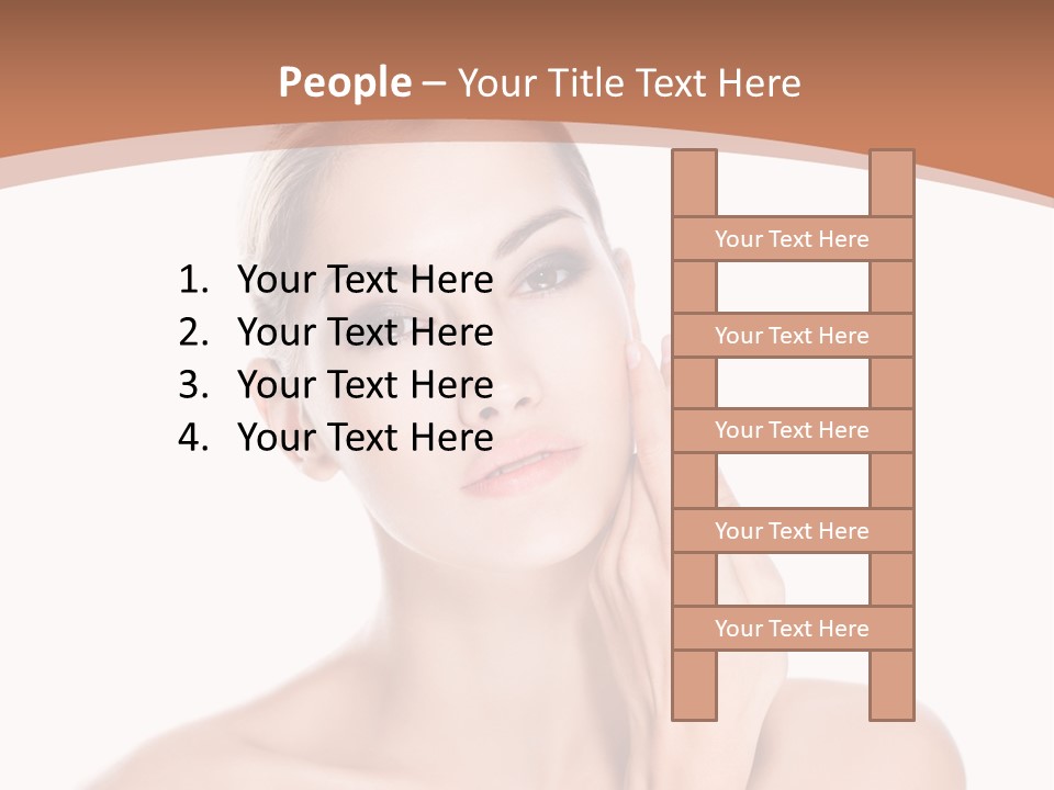 Dark Background Huge Elephant PowerPoint Template