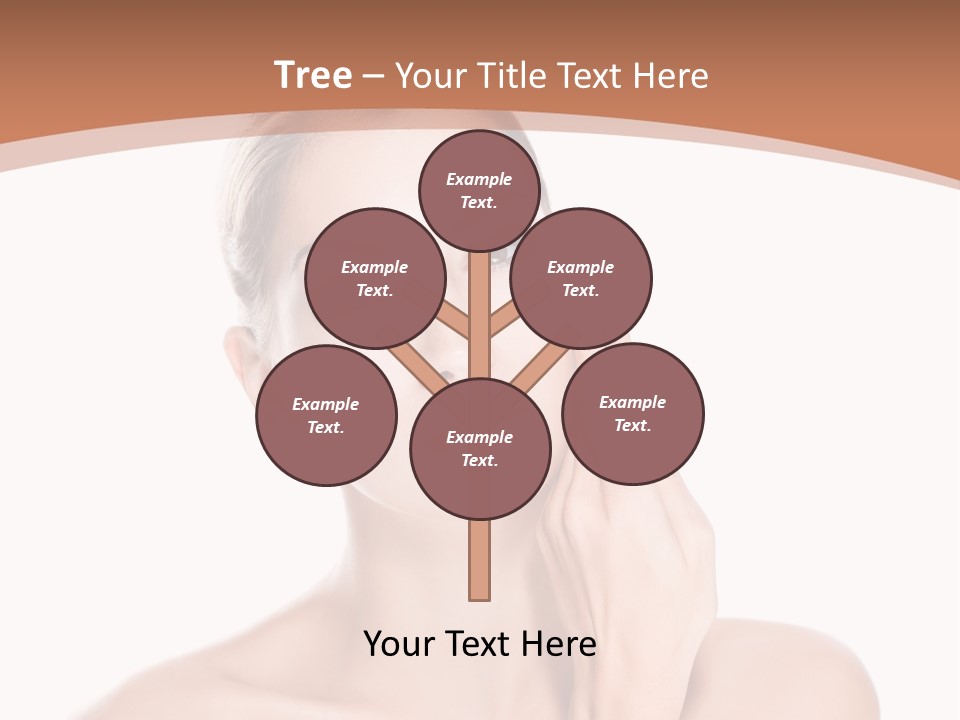 Dark Background Huge Elephant PowerPoint Template