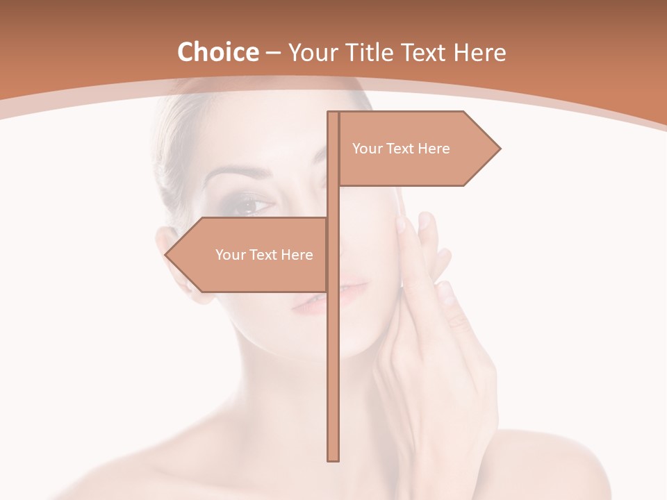 Dark Background Huge Elephant PowerPoint Template