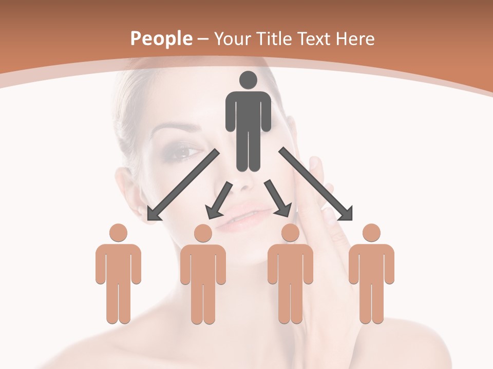 Dark Background Huge Elephant PowerPoint Template