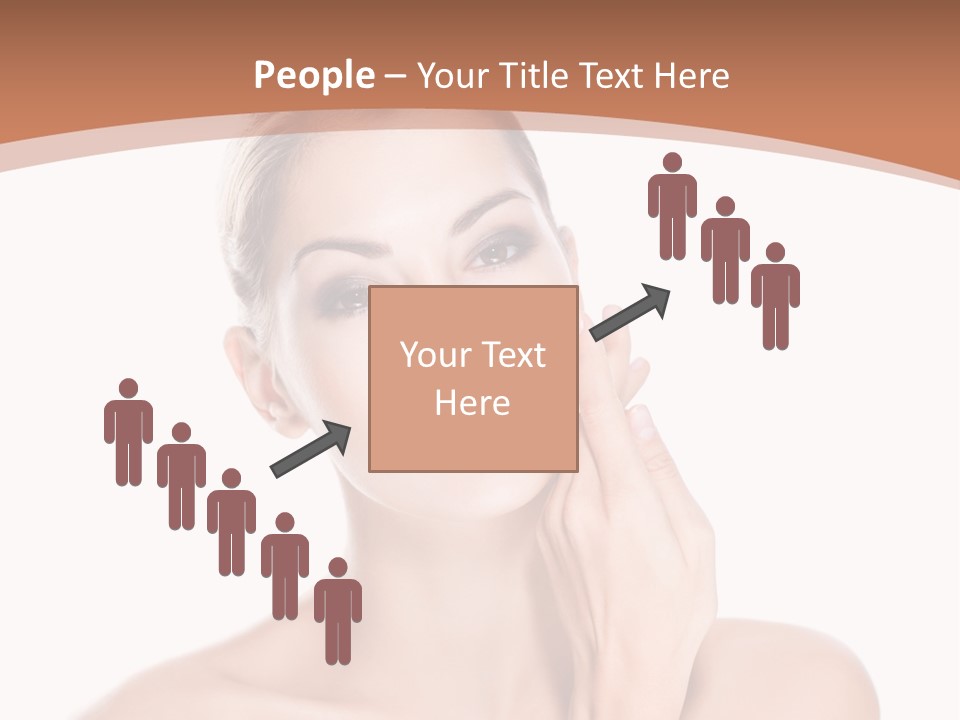 Dark Background Huge Elephant PowerPoint Template