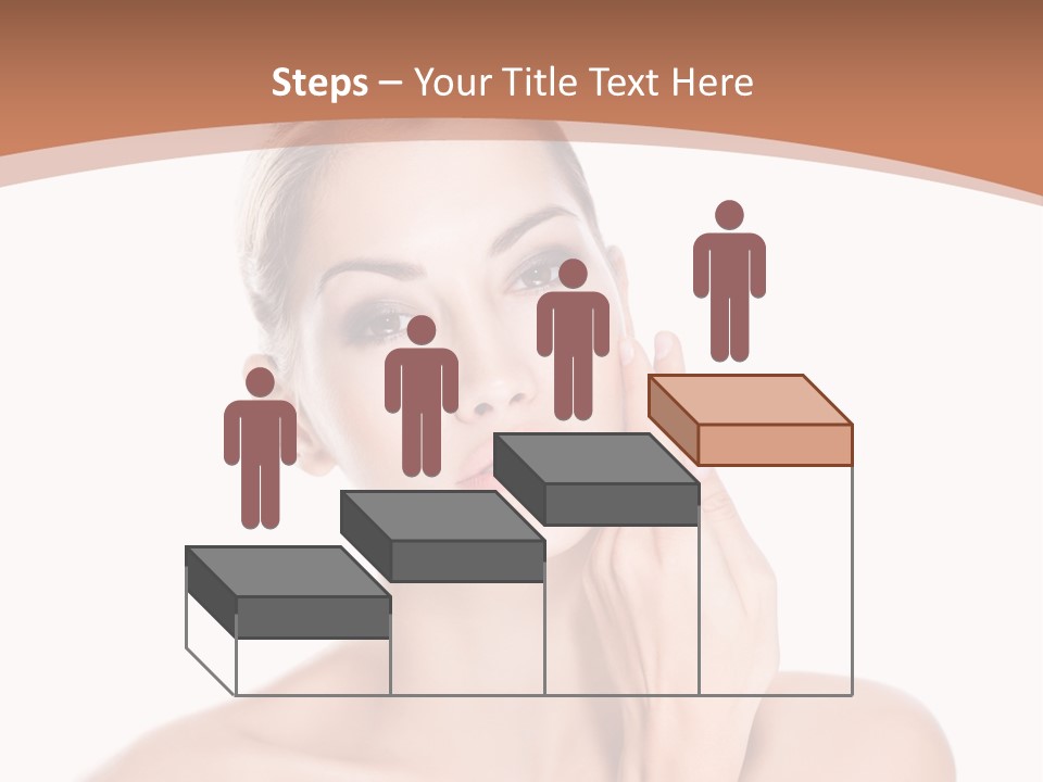 Dark Background Huge Elephant PowerPoint Template