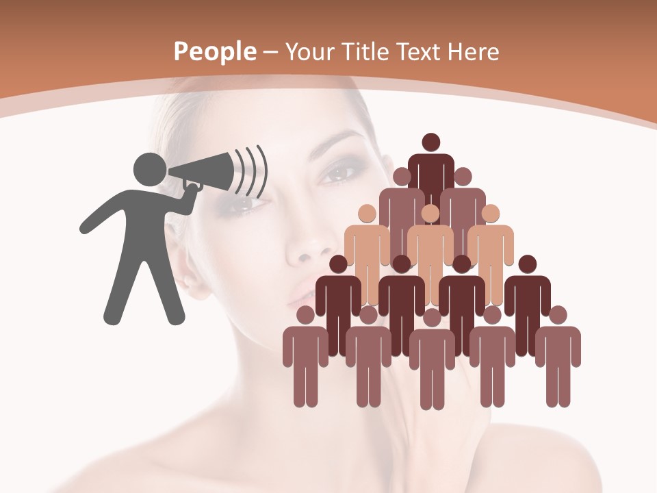 Dark Background Huge Elephant PowerPoint Template