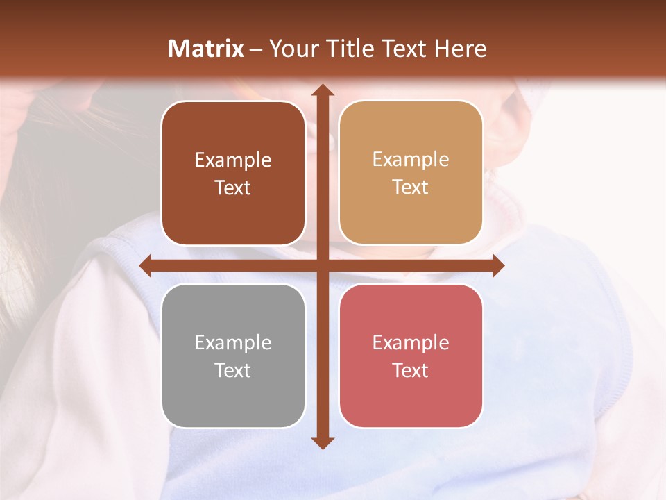 Young Woman Food Dinner PowerPoint Template