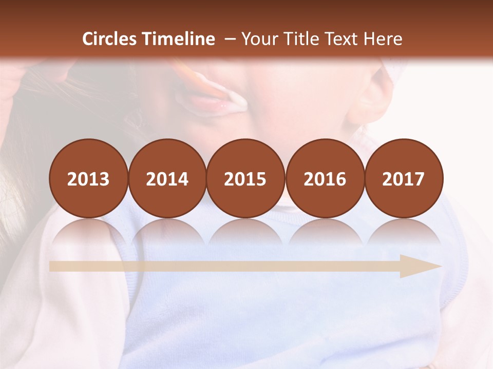 Young Woman Food Dinner PowerPoint Template