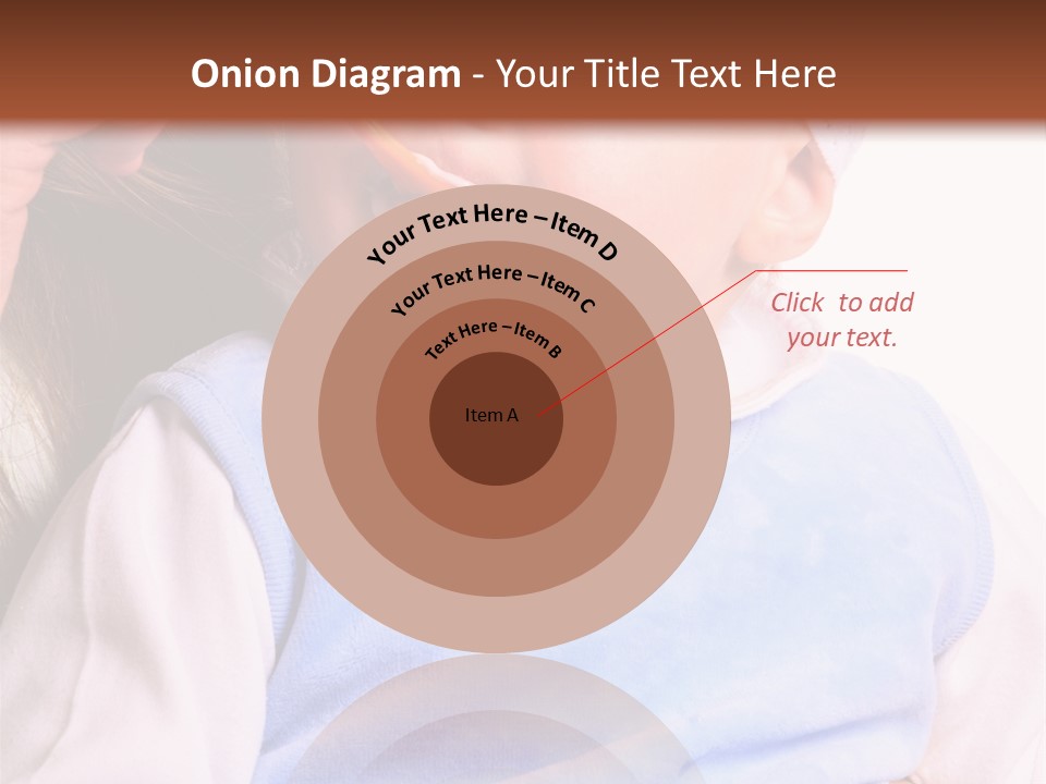 Young Woman Food Dinner PowerPoint Template