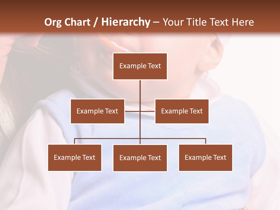 Young Woman Food Dinner PowerPoint Template