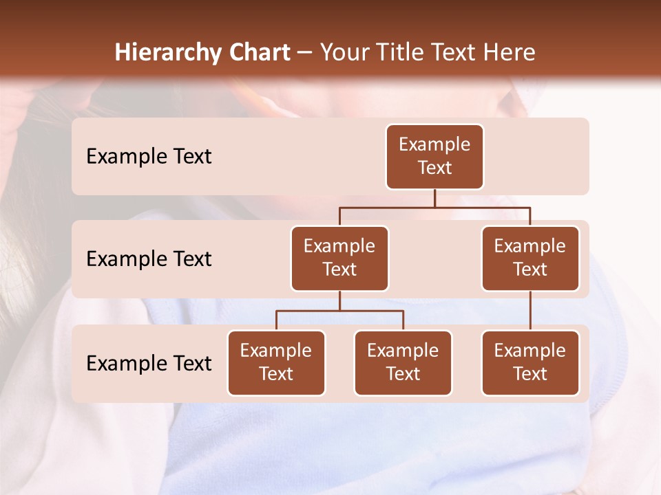 Young Woman Food Dinner PowerPoint Template
