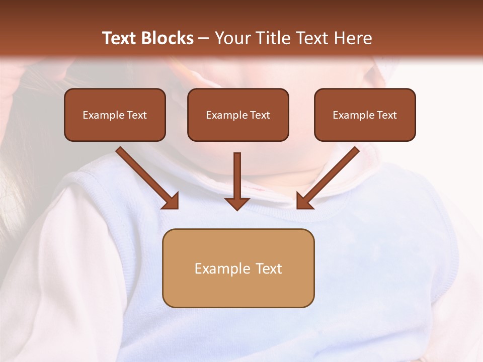 Young Woman Food Dinner PowerPoint Template