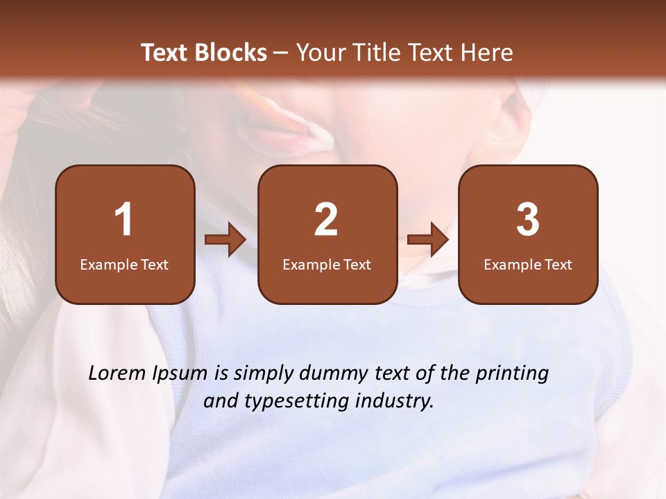 Young Woman Food Dinner PowerPoint Template