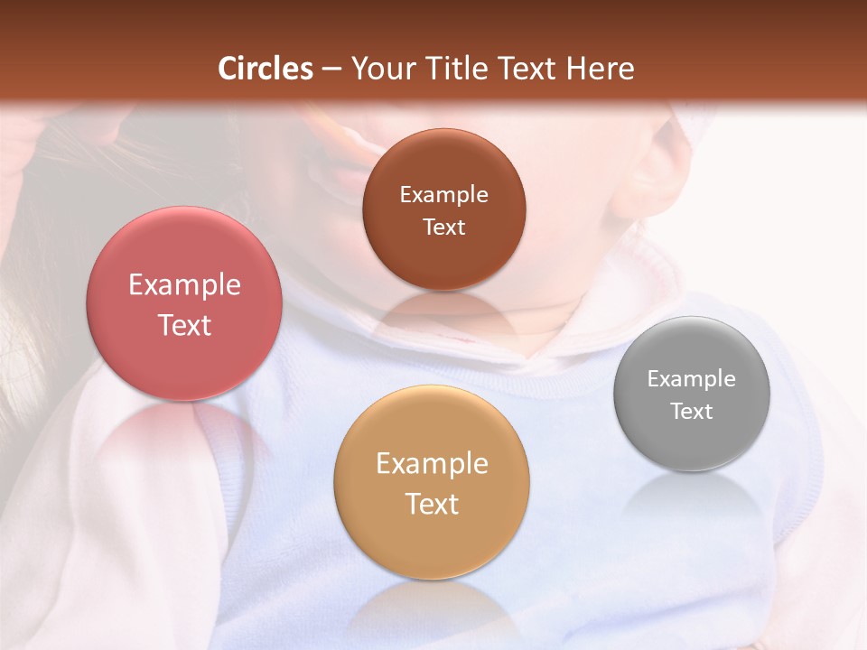 Young Woman Food Dinner PowerPoint Template