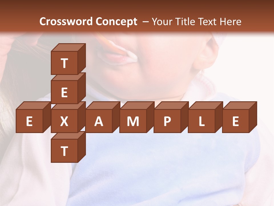 Young Woman Food Dinner PowerPoint Template