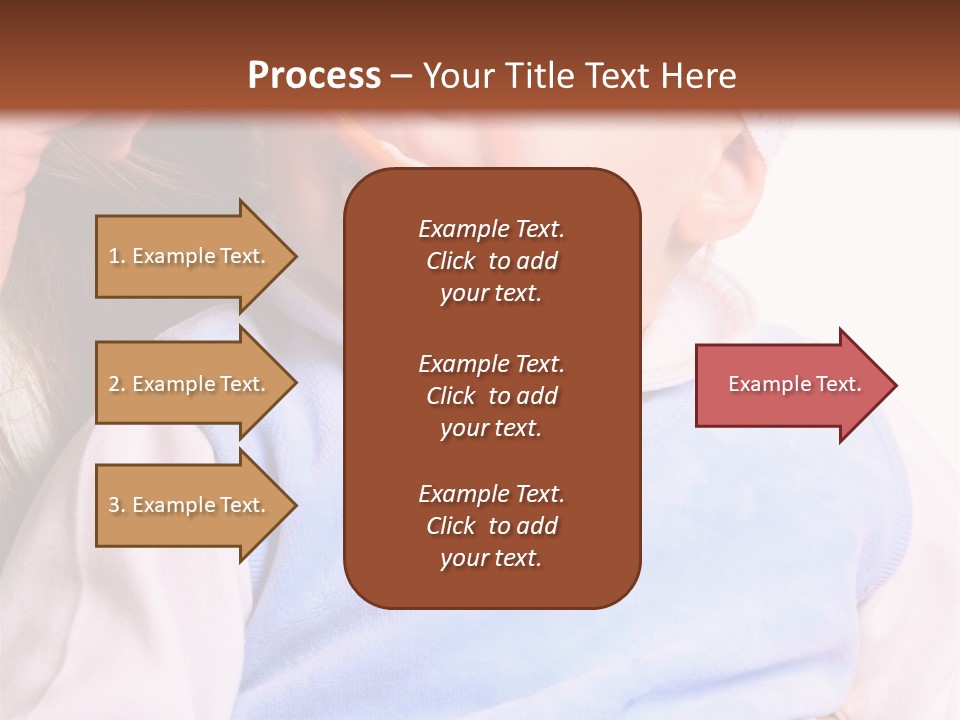 Young Woman Food Dinner PowerPoint Template