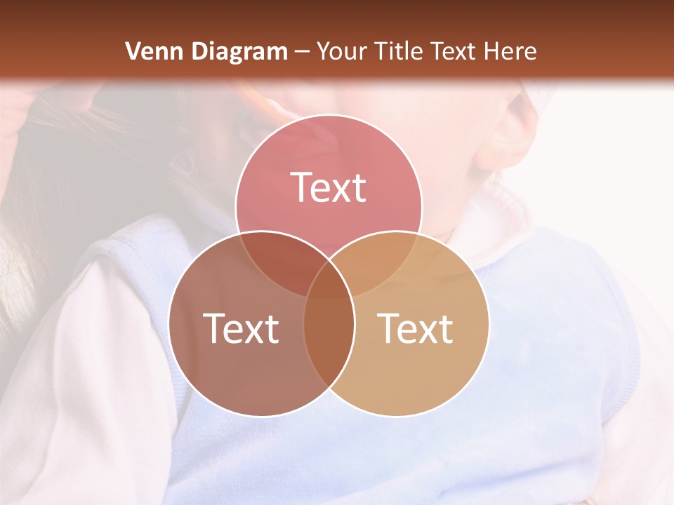 Young Woman Food Dinner PowerPoint Template