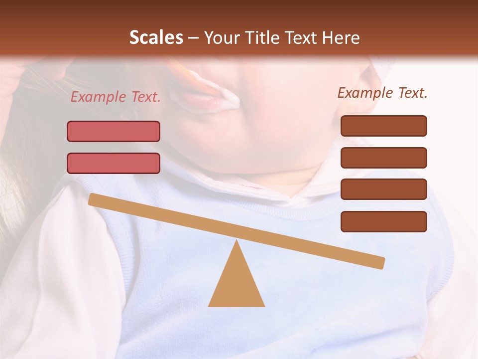 Young Woman Food Dinner PowerPoint Template