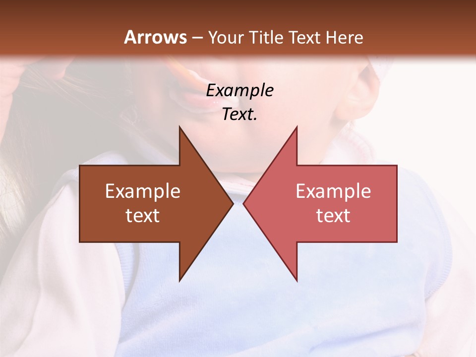 Young Woman Food Dinner PowerPoint Template