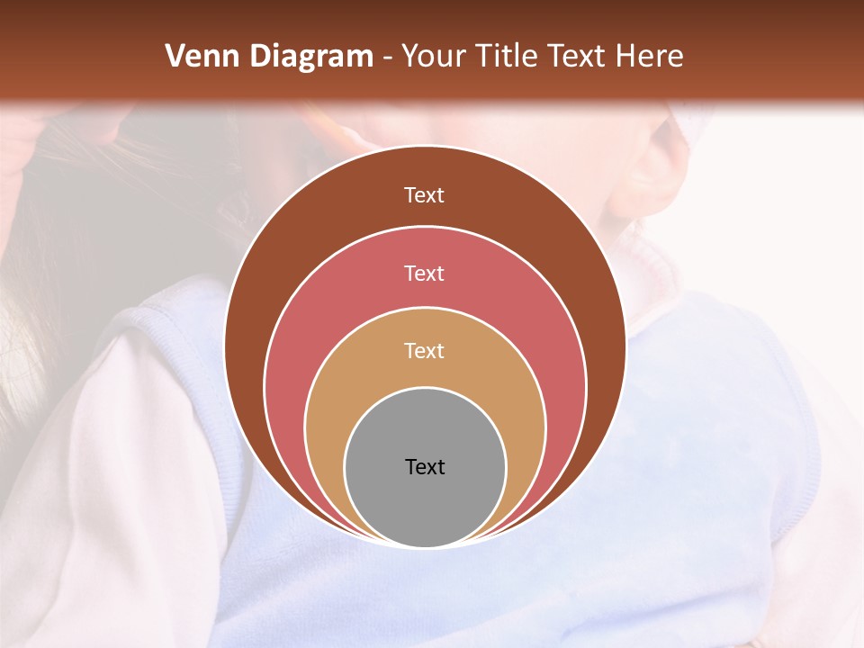 Young Woman Food Dinner PowerPoint Template