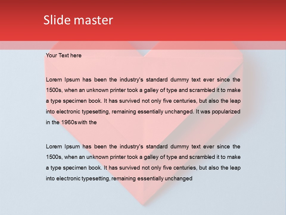 Anniversary Shape Invitation PowerPoint Template