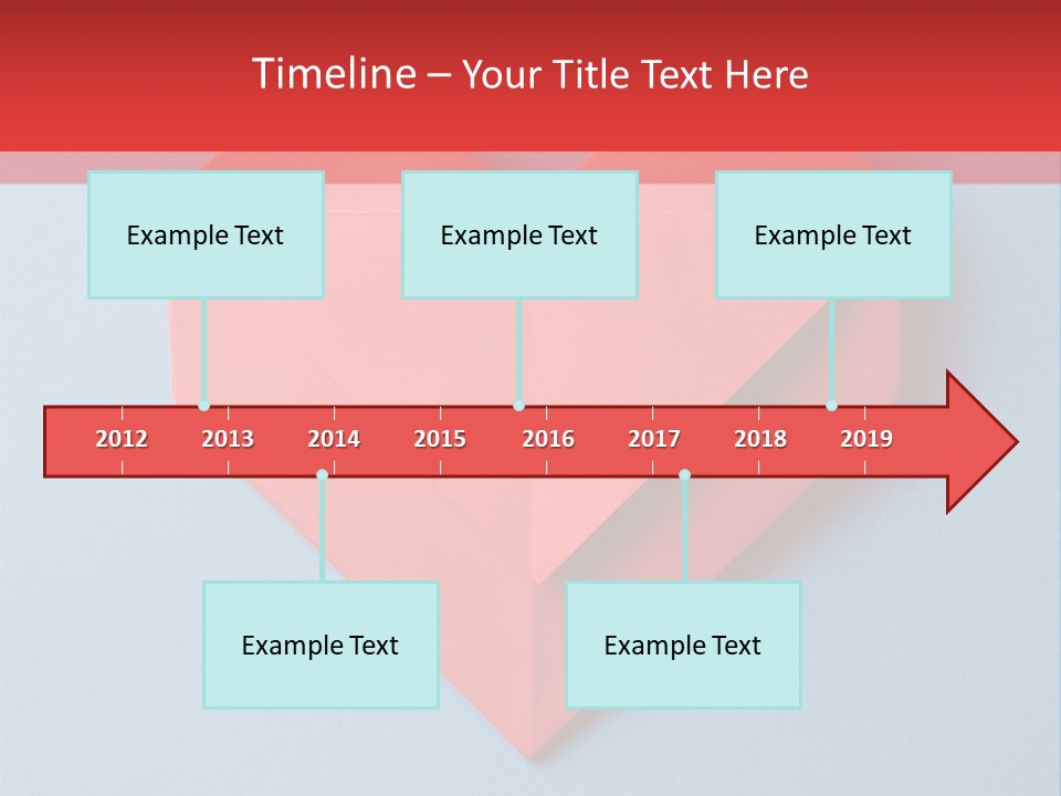 Anniversary Shape Invitation PowerPoint Template
