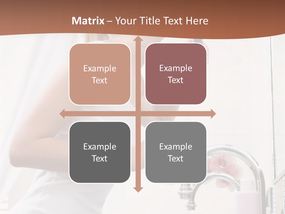Face Black Unhappy PowerPoint Template