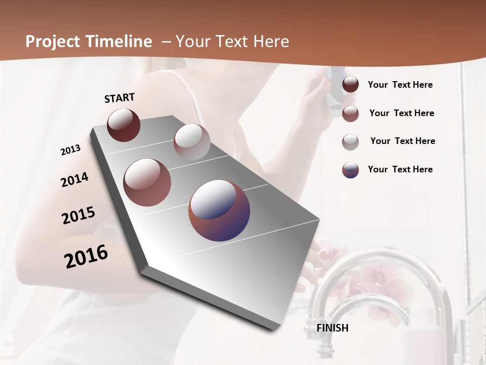Face Black Unhappy PowerPoint Template